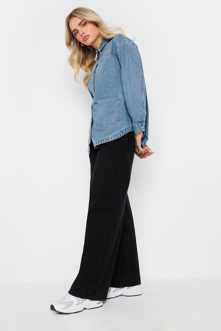 PixieGirl Petite Denim Shacket