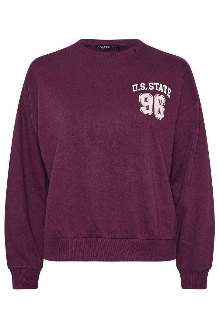 Yours 'Illinois' Back Printed Sweatshirt