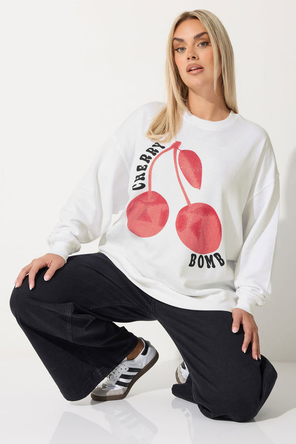 Yours 'Cherry Bomb' Sweatshirt