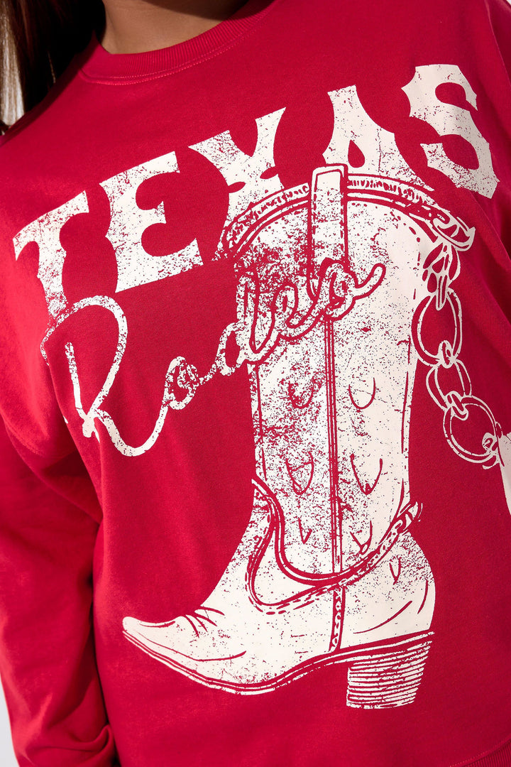 Yours Texas Graphic Sweatshirt