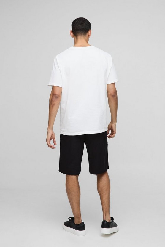 Bermuda Canvas Cargo Shorts