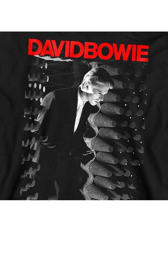 David Bowie Station To Station Crew Sweatshirt, Black