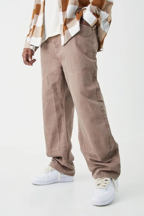 Plus Relaxed Rigid Overdyed Carpenter Jeans