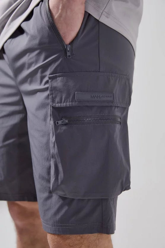 Tall Man Active Lightweight Regular Fit 5inch Cargo Shorts