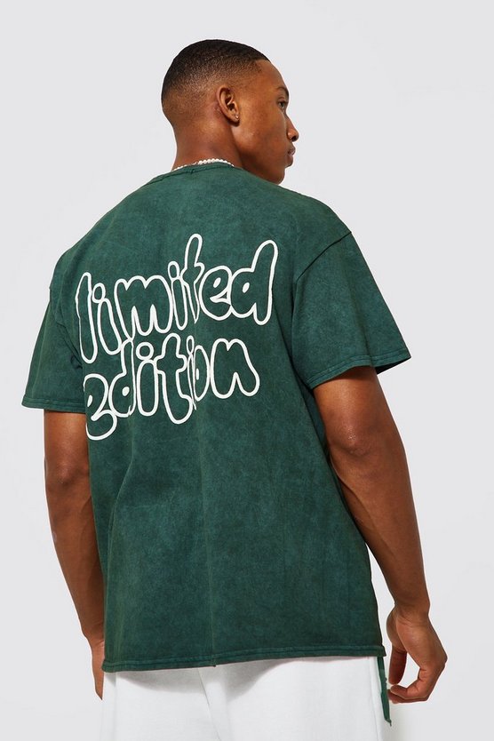 Oversized Limited Edition Acid Wash T-shirt