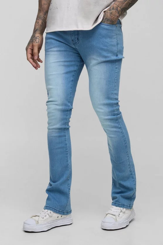 Tall Stretch Skinny Flared Jeans
