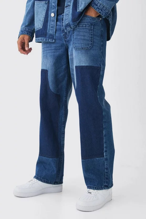 Rigid Baggy Carpenter Dyed Jeans
