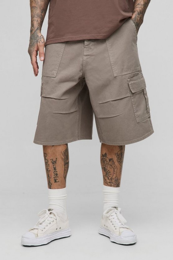 Tall Parachute Cargo Pocket Jorts