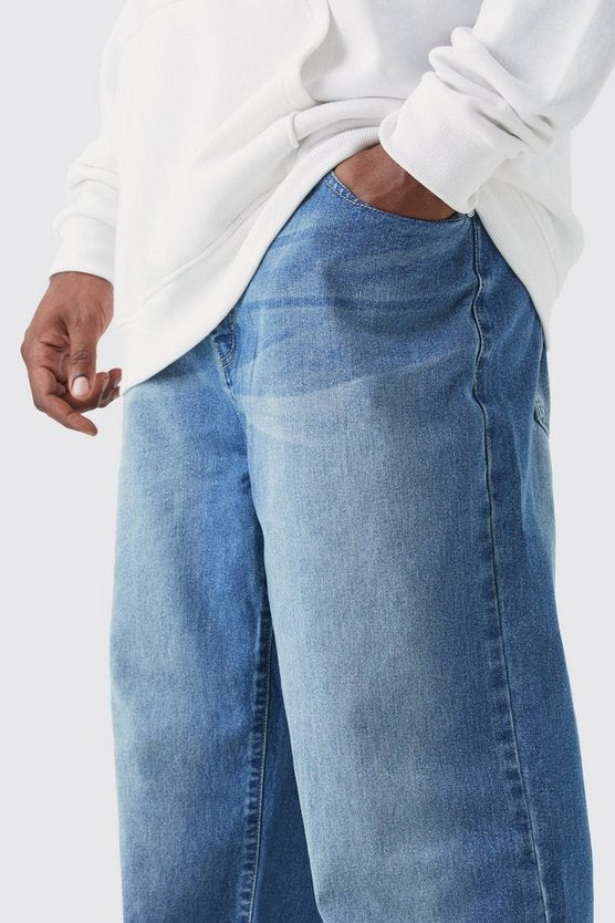 Plus Relaxed Rigid Jeans