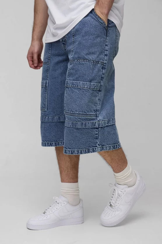 Tall Cargo Parachute Jorts