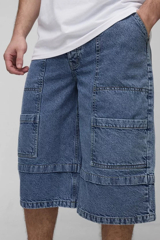 Tall Cargo Parachute Jorts