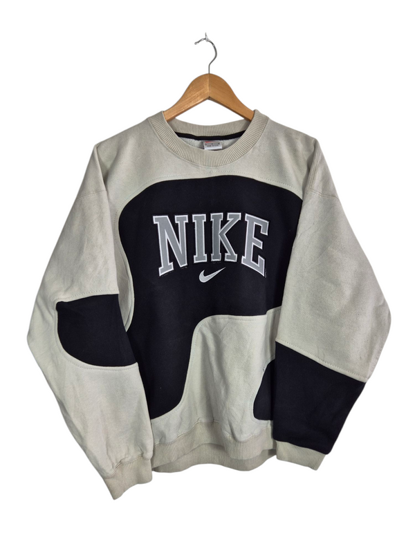 Nike 90s spell out sweater maat L