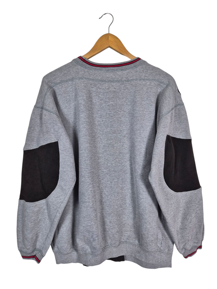 Nike 90s big swoosh sweater maat L