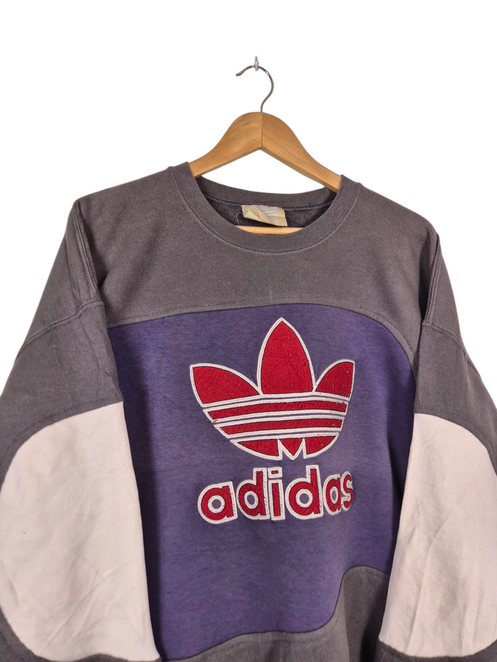 Adidas 80s logo sweater maat L