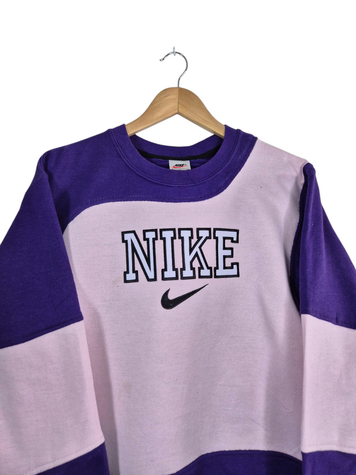 Nike 90s spell out sweater maat S