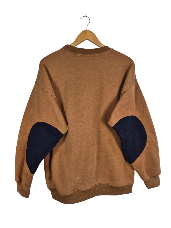 Nike 90s spell out sweater maat L