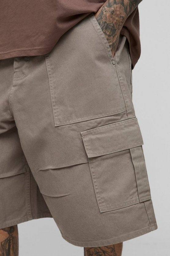 Tall Parachute Cargo Pocket Jorts