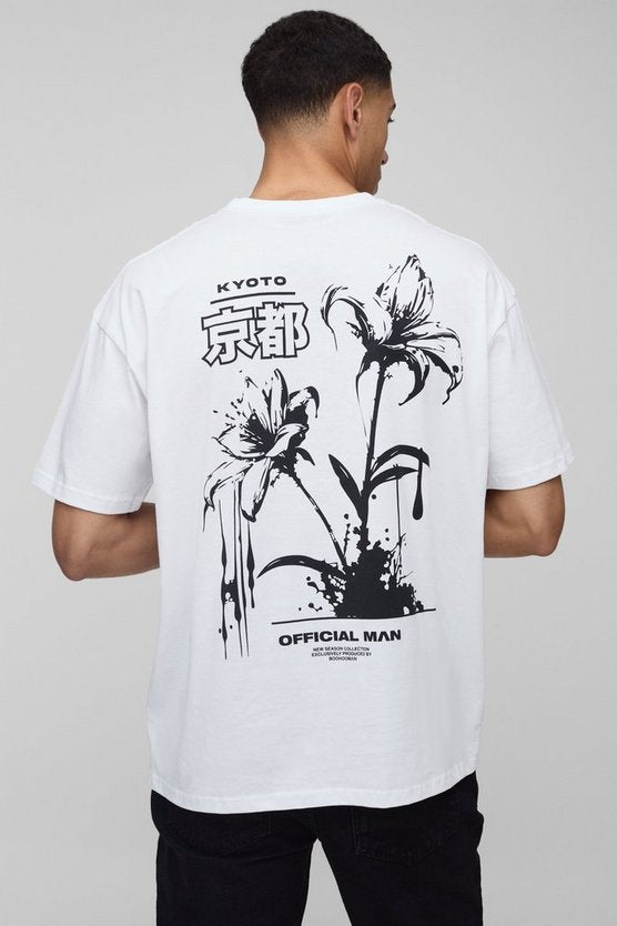 Oversized Tokyo Floral T-Shirt